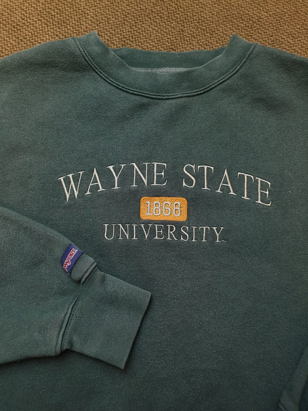 University Sweater embroidered