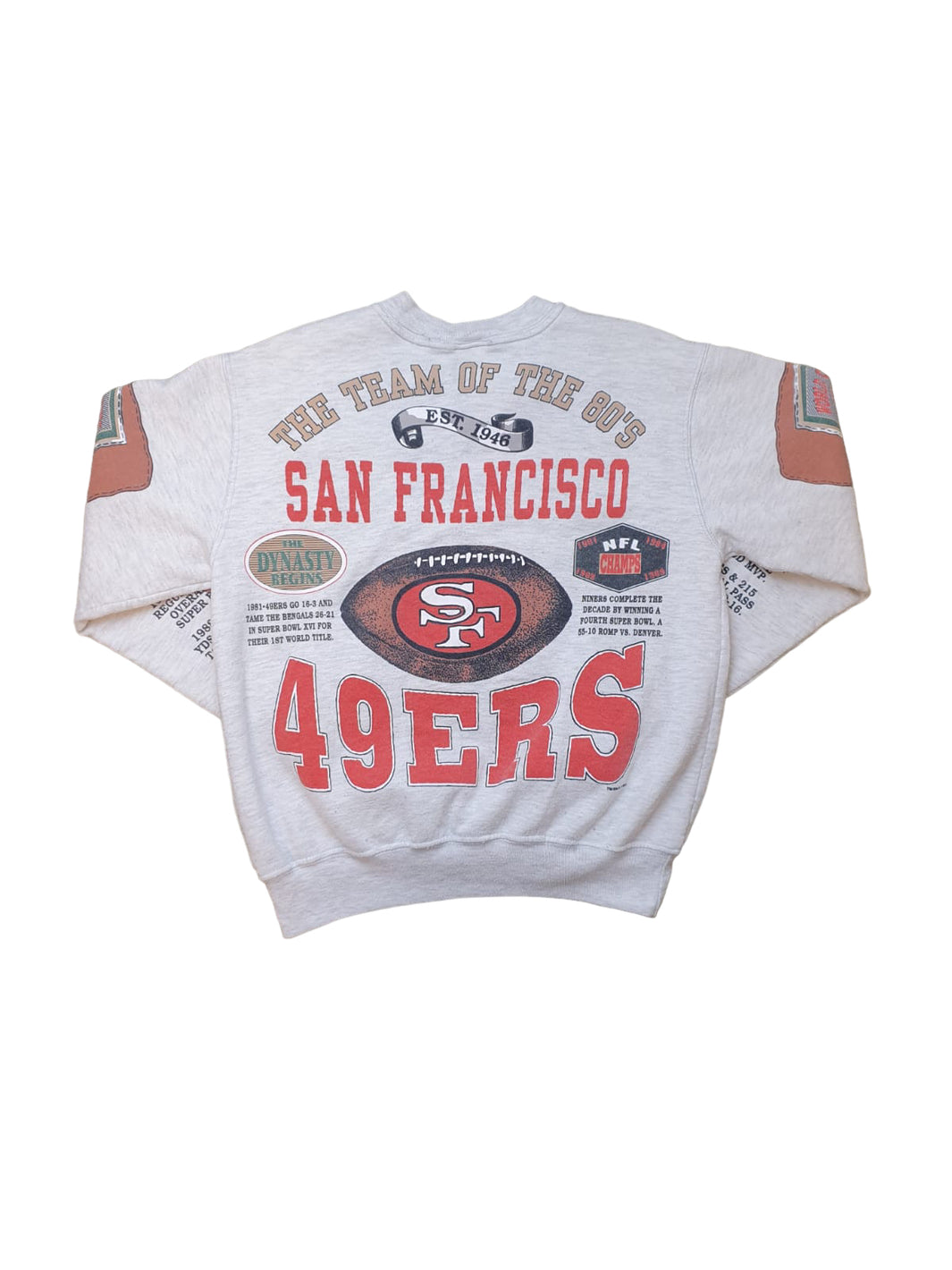 San Francisco 49ers Sweater 90s Rare