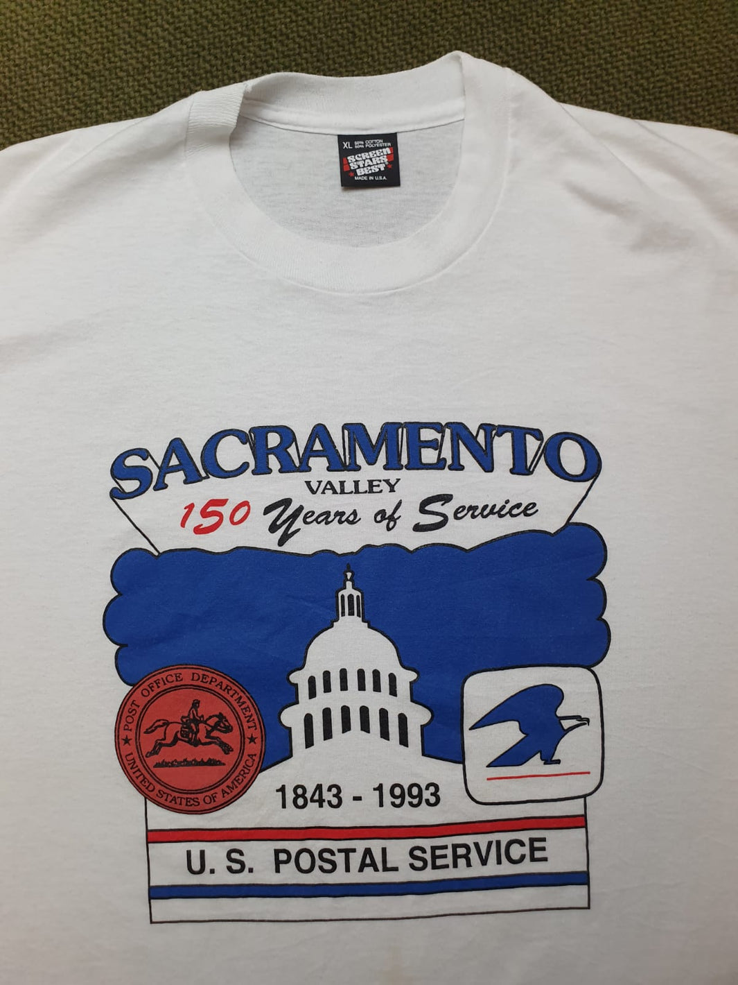Vintage Sacramento Single Stich Shirt 90s