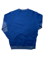 Wool Pullover „Blue Cows“