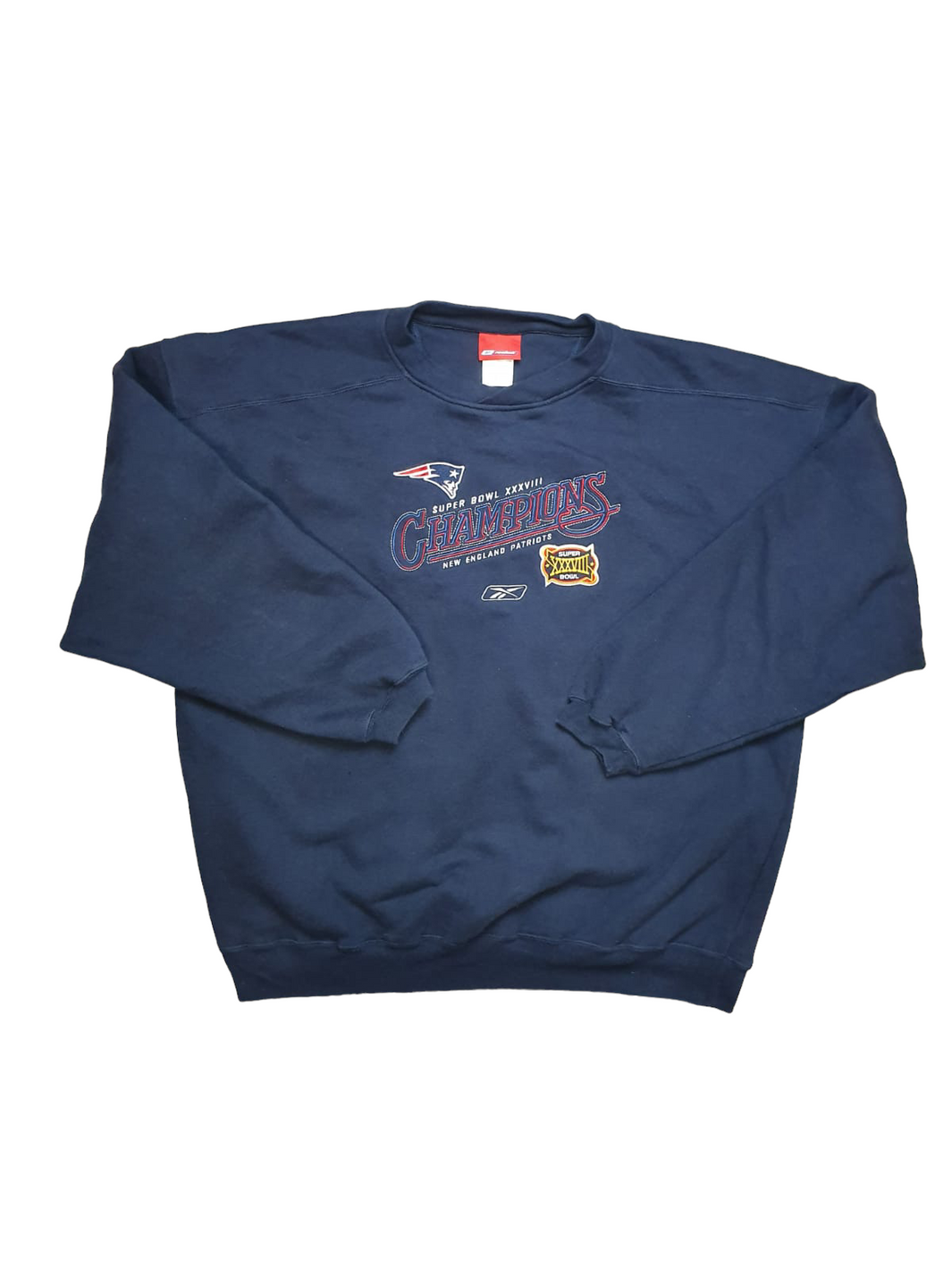 Reebok Super Bowl Patriots Sweater