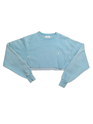 Champion Crop Sweater Reverse Waeve