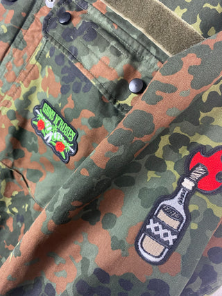 90s Patched Band-Bundeswehr Jacke