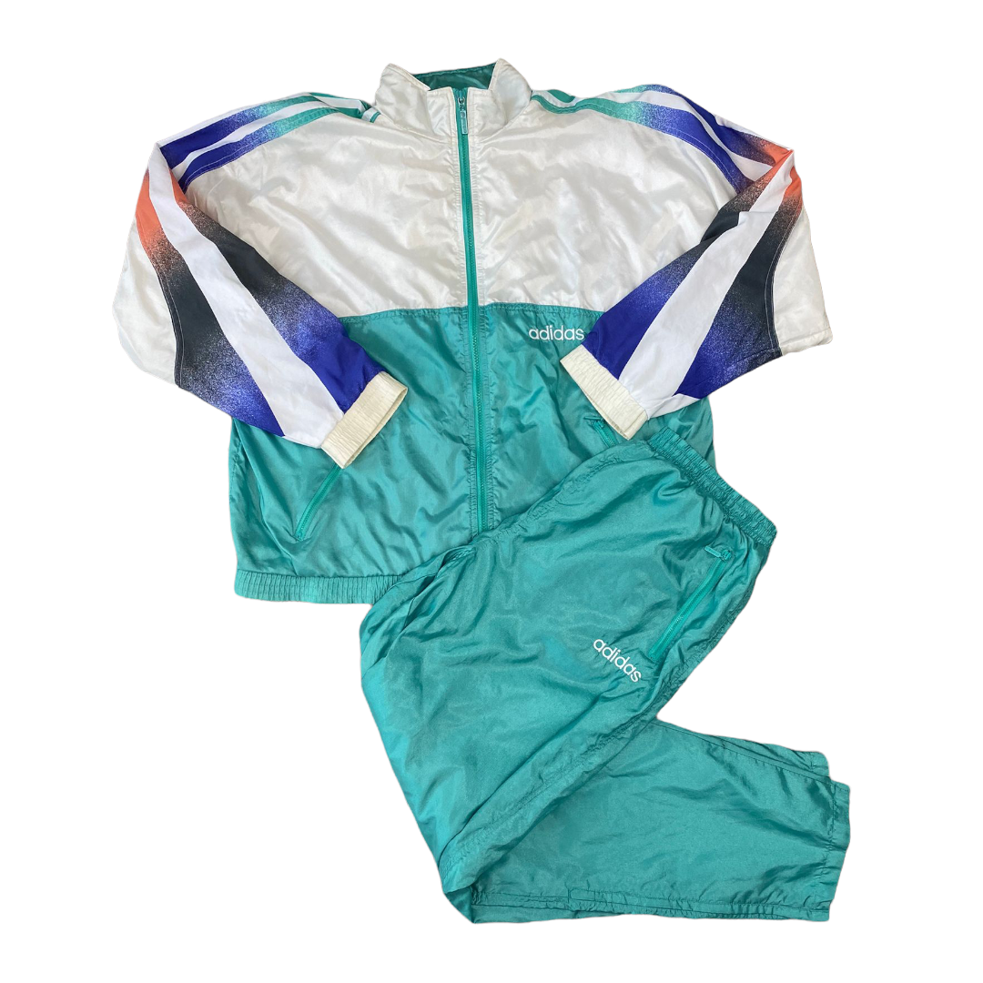 Trillen delen weigeren Adidas Trainingsanzug Track Jacket Pants 90s – Vintage Schuppen