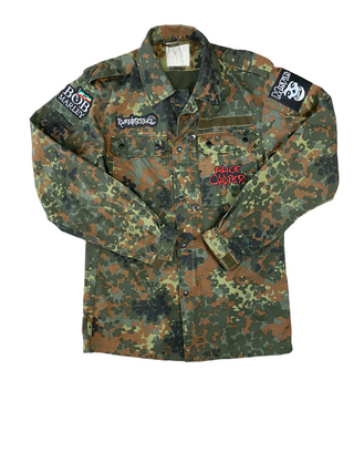 90s Patched Band-Bundeswehr Jacke