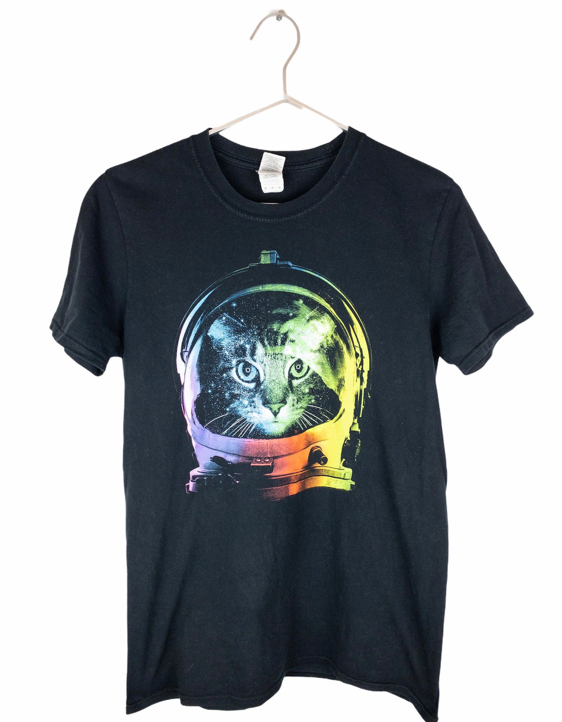 Cat Astronaut Graphic T-Shirt